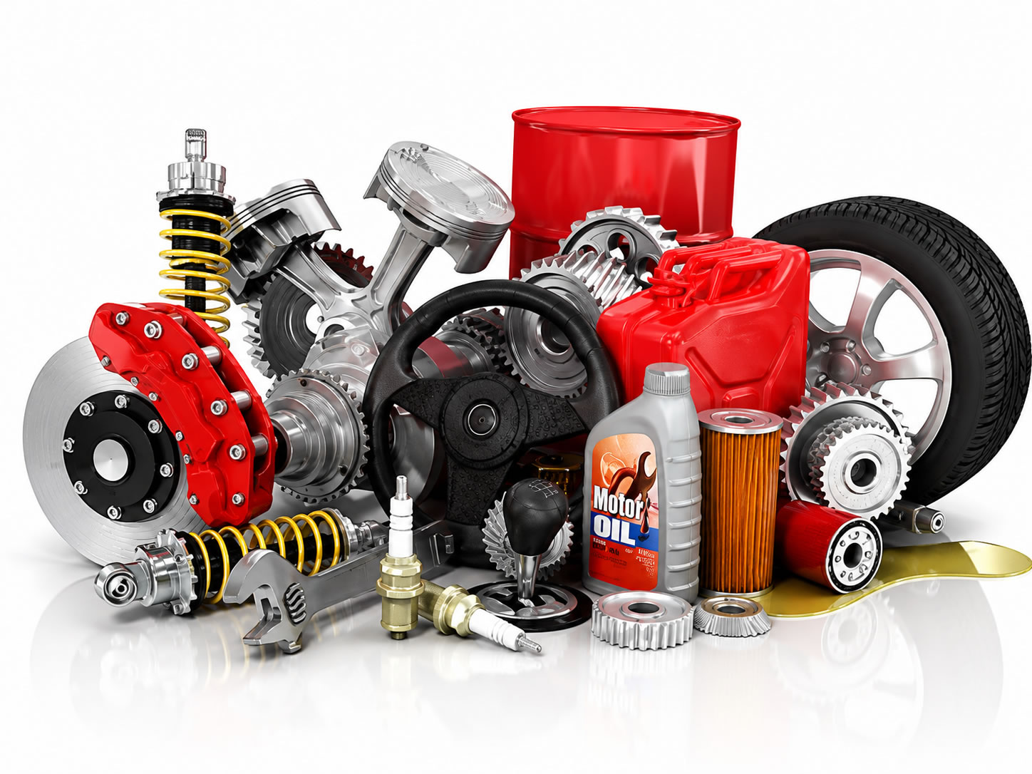 Automobile spare parts and maintenance components